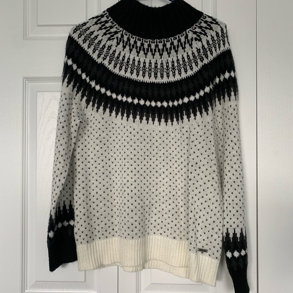 🍂 Eddie Bauer Nordic wool sweater 🍂